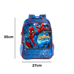 Mochila Infantil Do Homem Aranha Material Escolar