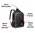 Mochila Esportiva Do Flamengo Juvenil Escolar Material Escolar