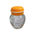 Pote de Vidro Redondo com Tampa 370ml