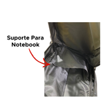 Mochila Escolar Com Suporte Para Notebook Executiva Adulto Masculina Feminina Bolsa Resistente
