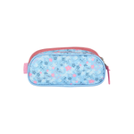 Estojo Com 3 Divisões Personagem Stitch Para Escola Faculdade 100% Poliéster