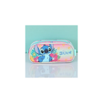 Estojo Infantil Simples Personagem Stitch Com Brilho Para Escola