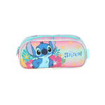 Estojo Infantil Simples Personagem Stitch Com Brilho Para Escola