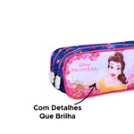 Estojo Escolar Infantil Duplo Bella Para Escola