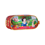 Estojo Escolar Infantil Duplo Branca De Neve Para Escola