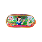 Estojo Escolar Infantil Duplo Branca De Neve Para Escola