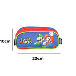 Estojo Infantil Do Personagem Mario Bros Material Escolar