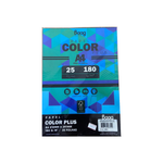 PAPEL A4 180G COLOR PLUS AMARELO 25 FOLHAS