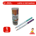Lápis Big HB Resina  Sem Borracha Triangular Pequeno