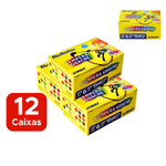 Kit Com 12 Caixas De Tinta Guache Pequena 15ml Com 6 Cores Primárias Para Lista De Material Escolar