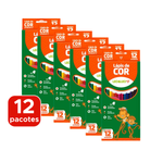 Kit Com 12 Pacotes de Lapis de Cor 12 Cores Sextavado Para Lembrancinha Revenda