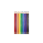 Kit Com 12 Pacotes de Lapis de Cor 12 Cores Sextavado Para Lembrancinha Revenda