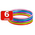 Kit Com 6 Bambolês 65cm Para Crianças Festas Aniversario Prenda Sortido