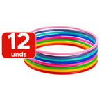 Kit Com 12 Bambolês 65cm Para Crianças Festas Aniversario Prenda Sortido
