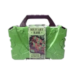 Kit Soldados Exercito Bonecos Kit Maleta Base Militar Com 16 Peças Para Prenda Presentes