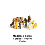 Kit Com 10 Peças Vida Na Fazenda Animais Sortidos