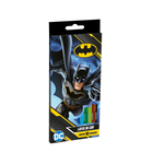 Kit Com 6 Pacotes Lápis De Cor 12 Cores Do Batman Heroes Para Lembrancinhas De Aniversário