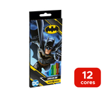 Lápis De Cor 12 Cores Do Batman Heroes Para Lembrancinhas De Aniversário Revenda Em Atacado