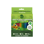 Kit Com 6 Pacotes Mini Lápis De Cor 12 Cores Sextavado Festa Infantil Brinde Escolar Revenda