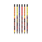 Kit 24 Lápis HB Resina Carros Extreme Com Borracha Redondo