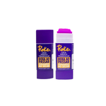 Kit 6 Colas Magica Roke Bastão Triangular Roxa 8g Cartão Papel Material Escolar Artesanado