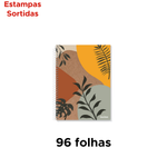 Kit 10 Cadernos Pequeno 1/4 Capa Dura 96 Folhas 1 Materia Para Agendas Anotação