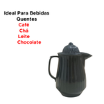 Garrafa Térmica Para Bebidas Quentes Café Leite Chocolate Chá De Plástico 300ml