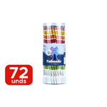 Kit Com 72 Lápis Grafite Tabuada HB Com Borracha Para Escola Revenda Atacado
