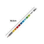 Kit 36 Lápis Grafite Tabuada HB Com Borracha Para Escola Revenda Atacado