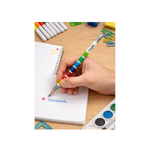 Kit 12 Lápis Grafite Tabuada HB Com Borracha Para Escola Revenda Atacado