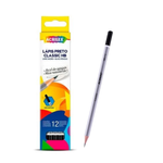 Kit 24 Lápis Grafite Classic HB Preto Acrilex Material Escolar Resistente Alta Qualidade