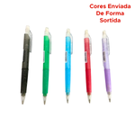 Kit 6 Lapiseiras 0.7mm Grip Sortida Para Escola Escritorio Revenda