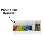 Organizador Sem Tampa Multiuso Geladeira Dispensa Cozinha 6,8 Litros