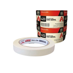 Fita Crepe 18mm x 50m Adesiva Para Artesanato Pintura Resistente Alta Fixação Uso Geral