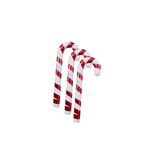 Enfeite Natalino Bengala Pendente Decoração Para Árvore De Natal Guirlanda Tamanho G