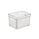 Organizador Retangular 3,8L Com Tampa Para Geladeira