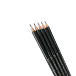 Kit Com 24 Lápis Grafite HB Sextavado Preto Sem Borracha Material Escolar