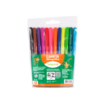 Kit 12 Pacotes De Canetinhas Com 12 Cores Para Revendas Lembrancinhas