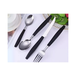 Jogo De Talheres Inox Faqueiro Porta Talher Com 25 Peças De Plástico Inox Conjunto Faqueiro Com Porta Garfos Facas 
