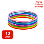 Kit 12 Bambolês Multicoloridos 50cm Para Crianças Festas Aniversario Presente Sortido