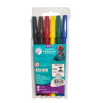 Kit 48 Canetinha Hidrocdor 6 cores Onda Para Revenda Lembrancinhas Presentes Escola