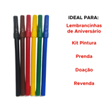 Kit 24 Canetinhas Hidrocdor 6 cores Para Escola Kits Prendas Revendas