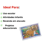 Kit Com 50 Cadernos Pequeno Capa Flexivel Horizontal 96 Folhas Caderno Deitado Revenda