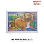 Kit Com 50 Cadernos Pequeno Capa Flexivel Horizontal 96 Folhas Caderno Deitado Revenda