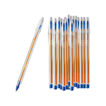 Kit Com 20 Canetas Bic Cristal Cor Azul, Preta Ou Vermelho Para Escritorio Para Escola