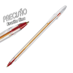 Kit Com 20 Canetas Bic Cristal Cor Azul, Preta Ou Vermelho Para Escritorio Para Escola