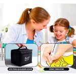 Kit 48 Canetinhas Hidrográficas Coloridas Para Arte e Pintura