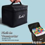 Kit 48 Canetinhas Hidrográficas Coloridas Para Arte e Pintura