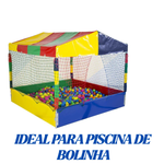 Kit 100 Bolinhas Colorida Infantil Piscina Casinha 