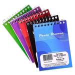 Kit 100 Caderneta de Bolso Espiral 40 folhas 1/16 Pequeno Para Revenda Personalização